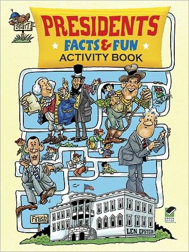 Cover for Len Epstein · Presidents Facts and Fun Activity Book - Dover Children's Activity Books (Pocketbok) (2012)