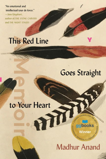 Cover for Madhur Anand · This Red Line Goes Straight to Your Heart: A Memoir in Halves (Paperback Book) (2020)