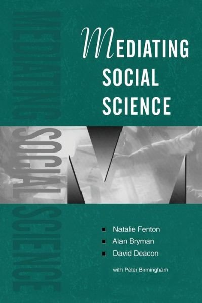 Cover for Natalie Fenton · Mediating Social Science (Paperback Book) (1997)