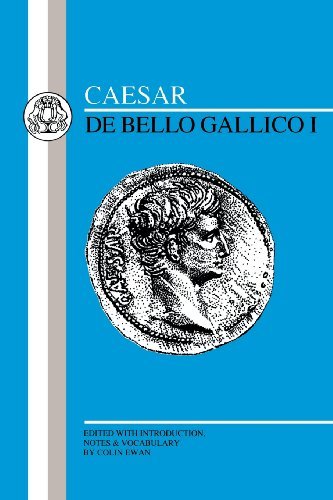 Cover for Julius Caesar · Caesar: Gallic War I - Latin Texts (Paperback Book) [Latin edition] (1991)