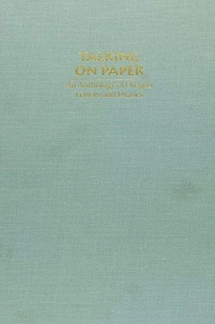 Cover for Applegate · Talking On Paper (Hardcover Book) (1994)