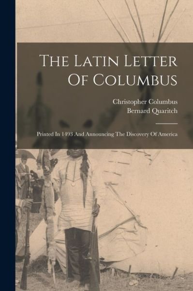 Cover for Christopher Columbus · Latin Letter of Columbus (Book) (2022)