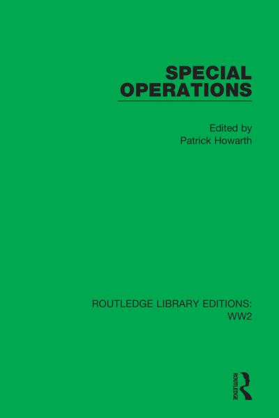 Cover for Peter Fleming · Special Operations - Routledge Library Editions: WW2 (Hardcover bog) (2021)