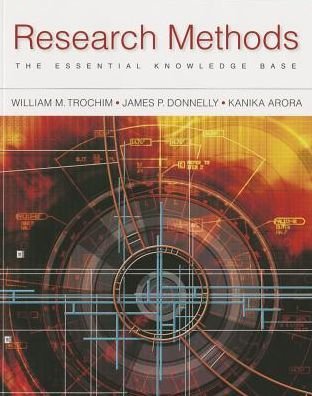 Cover for Trochim (Cornell University) · Research Methods: The Essential Knowledge Base (Taschenbuch) (2015)