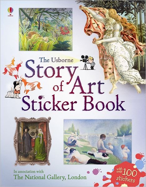 Cover for Courtauld, Sarah (EDFR) · Story of Art Sticker Book (Taschenbuch) [Revised edition] (2012)