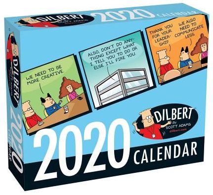 Kal. Dilbert 2020 Day-to-Day Calendar - Scott Adams - Książki - Andrews McMeel Publishing - 9781449497774 - 1 sierpnia 2019