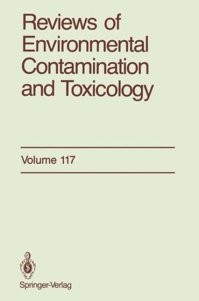 Cover for George W. Ware · Reviews of Environmental Contamination and Toxicology: Continuation of Residue Reviews - Reviews of Environmental Contamination and Toxicology (Paperback Book) [Softcover reprint of the original 1st ed. 1991 edition] (2011)