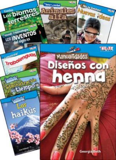Cover for Teacher Created Materials · Time for Kids Steam Grades 2-3 Spanish, 8-Book Set (Paperback Bog) (2018)