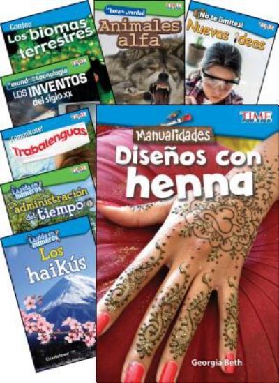 Cover for Teacher Created Materials · Time for Kids Steam Grades 2-3 Spanish, 8-Book Set (Taschenbuch) (2018)