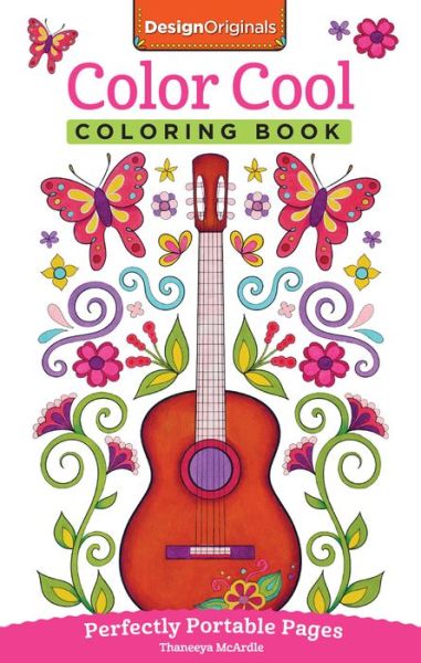 Color Cool Coloring Book: Perfectly Portable Pages - On-the-Go! Coloring Book - Thaneeya McArdle - Książki - Design Originals - 9781497201774 - 3 maja 2016