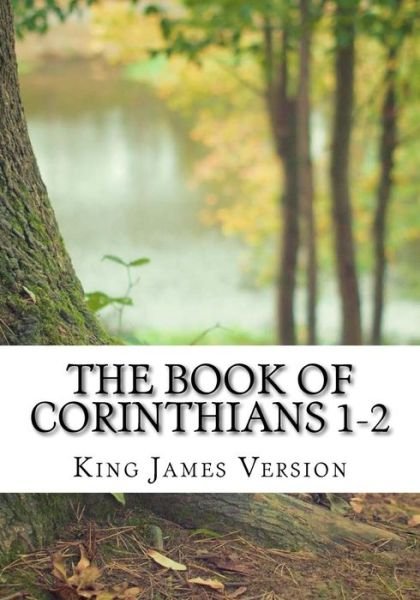 Cover for King James Version · The Book of Corinthians 1-2 (KJV) (Large Print) (Pocketbok) (2017)