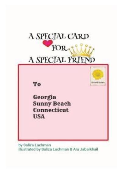 Cover for Ara K Jabarkhail · A Special card for a special friend (Pocketbok) (2017)
