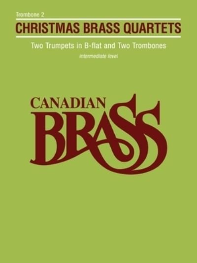 Cover for Hal Leonard Corp. · Canadian Brass Christmas Quartets (Buch) (2022)