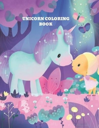 Cover for Rana · Unicorn Coloring Book (Paperback Book) (2019)