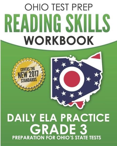 Cover for O Hawas · Ohio Test Prep Reading Skills Workbook Daily Ela Practice Grade 3 (Pocketbok) (2018)