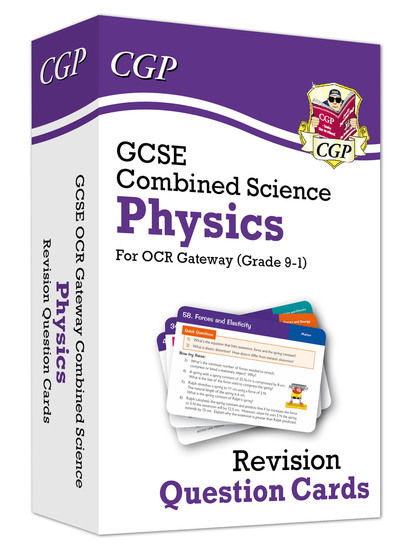 GCSE Combined Science: Physics OCR Gateway Revision Question Cards - CGP OCR Gateway GCSE Combined Science - CGP Books - Książki - Coordination Group Publications Ltd (CGP - 9781789083774 - 27 sierpnia 2019