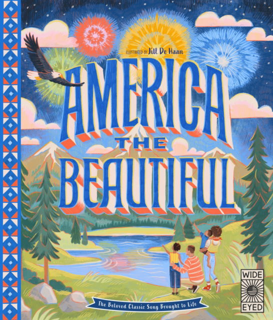 Cover for Wide Eyed Editions · America The Beautiful - Americana (Hardcover Book) (2026)