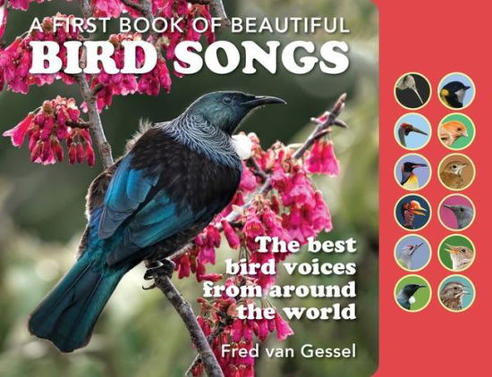 Cover for Fred Van Gessel · A First Book of Beautiful Bird Songs: The best bird voices from around the world (Board book) (2022)