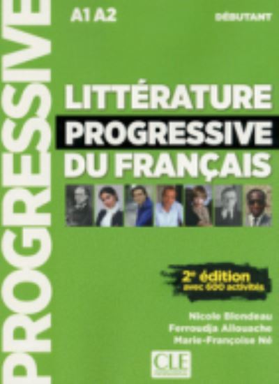 Cover for Litterature progressive du francais - Niveau debutant (A1/A2) + CD (Book) (2019)