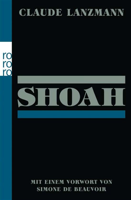 Cover for Claude Lanzmann · Roro Tb.62777 Lanzmann.shoah (Book)