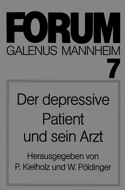 Cover for P Kielholz · Der Depressive Patient Und Sein Arzt (Paperback Book) (1981)