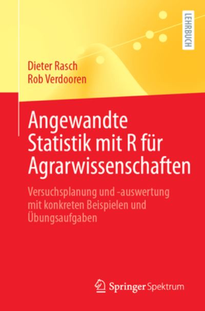 Cover for Rasch · Angewandte Statistik Mit R FÃ¼r Agrarwissenschaften (Book) (2023)