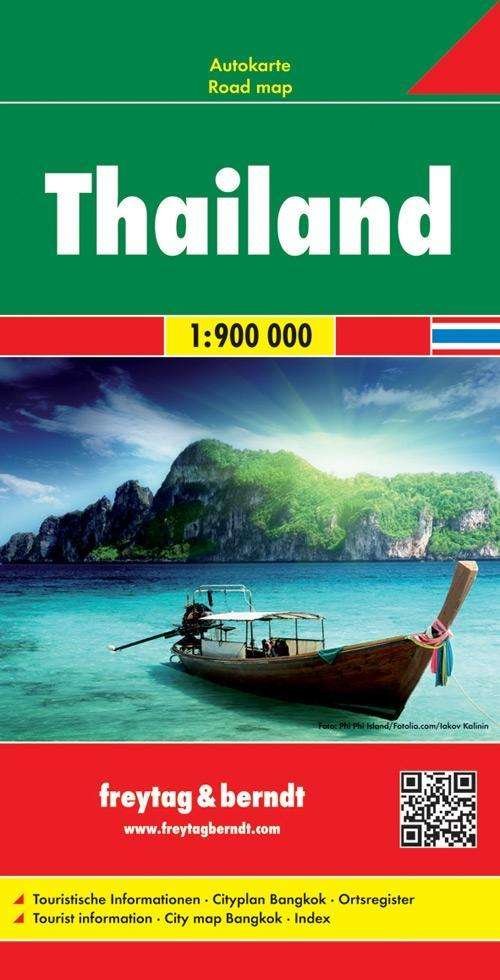 Freytag & Berndt Road Map: Thailand - Freytag & Berndt - Books - Freytag & Berndt - 9783707913774 - December 31, 2016