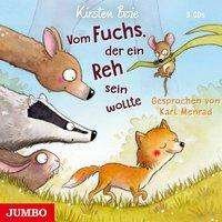 Cover for Boie · Vom Fuchs, d. e.Reh sein wollte,CD (Book)