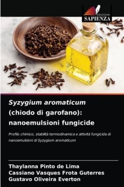 Cover for Thaylanna Pinto de Lima · Syzygium aromaticum (chiodo di garofano) (Paperback Bog) (2021)