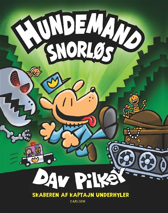 Cover for Dav Pilkey · Hundemand: Hundemand (2) - Snorløs (Gebundesens Buch) [1. Ausgabe] (2018)