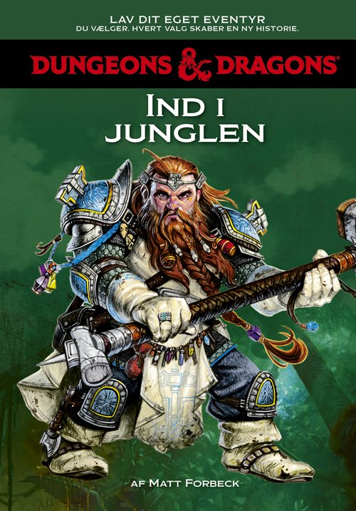 Cover for Matt Forbeck · Dungeons &amp; Dragons: Dungeons &amp; Dragons - Lav dit eget eventyr: Ind i junglen (Bound Book) [1st edition] (2023)