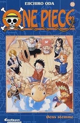 Cover for Eiichiro Oda · One Piece. Carlsen manga., 32: One Piece 32 - Øens stemme (Hæftet bog) [1. udgave] (2006)
