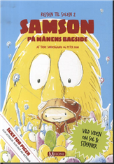 Cover for Trine Søndergaard og Peter Dam · Rejsen til solen  2: Samson på Månen bagside (Heftet bok) [1. utgave] [Indbundet] (2012)