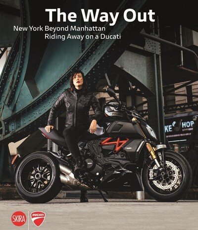 Cover for Marco Campelli · The Way Out: New York Beyond Manhattan Riding Away on a Ducati (Gebundenes Buch) (2020)