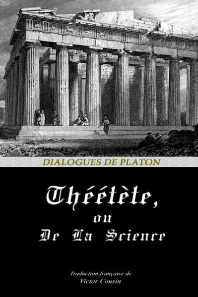 Cover for Platon · Theetete, Ou de la Science (Pocketbok) (2020)