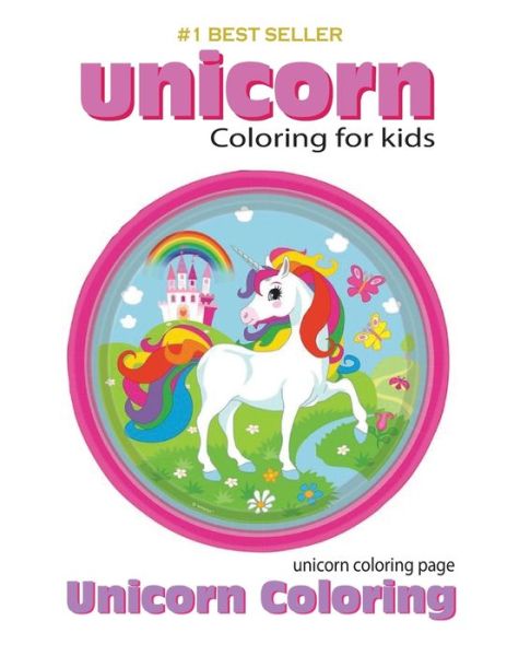 Cover for Satapol Ceo · Unicorn Coloring Book (Paperback Book) (2020)