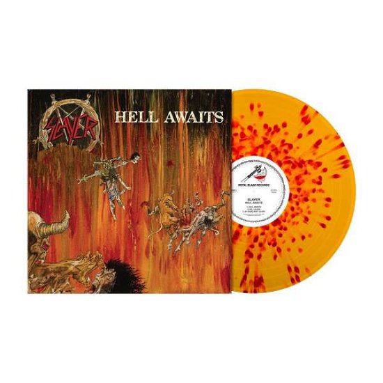 Cover for Slayer · Hell Awaits (LP) [Orange Red edition] (2021)