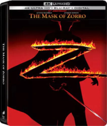 Cover for Mask of Zorro: 25th Anniversary (4K Ultra HD) (2023)