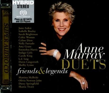 Duets: Friends & Legends - Anne Murray - Musiikki - Universal Hongkong - 0600753686775 - perjantai 21. elokuuta 2020
