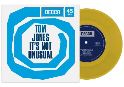 Cover for Tom Jones · It’s Not Unusual (7″ Amber colour vinyl) (7&quot;) [RSD 2024 edition] (2024)