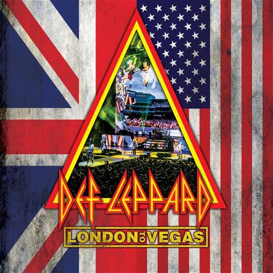 Cover for Def Leppard · London To Vegas (Blu-ray) (2020)