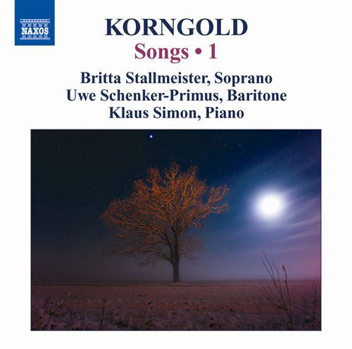 Songs 1 - Korngold / Stallmeister / Schenker-primus / Simon - Muziek - NAXOS - 0747313202775 - 26 april 2011