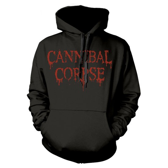 Cover for Cannibal Corpse · Dripping Logo (Hoodie) [size L] [Black edition] (2017)