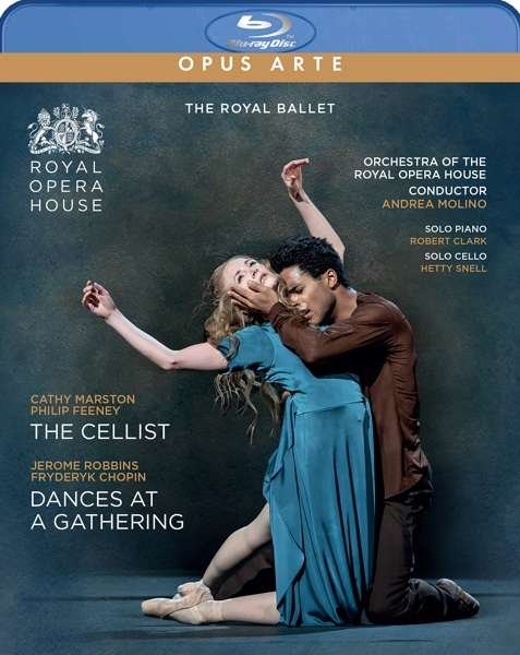 Cover for Royal Ballet · Cathy Marston / Philip Feeney: The Cellist / Jerome Robbins / Frederic Chopin: Dances At A Gathering (Blu-ray) (2021)