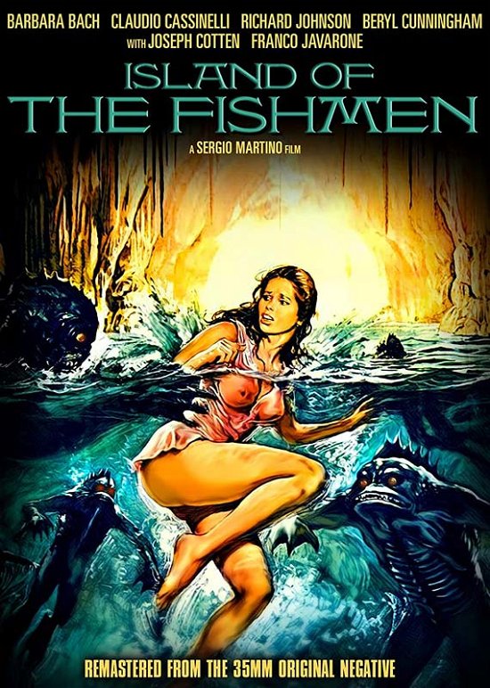 The Island of the Fishmen - Feature Film - Film - FULL MOON FEATURES - 0850019903775 - 6. oktober 2023