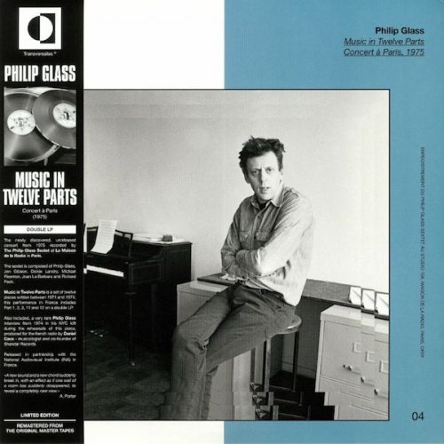 Cover for Philip Glass · Music in Twelve Parts (LP) (2019)
