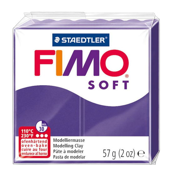 Fimo Soft Boetseerklei 57 G Pruim - Staedtler - Merchandise -  - 4006608809775 - 