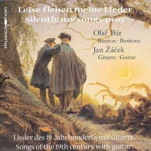 Cover for Schubert / Von Weber / Giuliani / Bar / Zacek · Silently My Songs Pray: Songs of 19th Century with (CD) (2007)