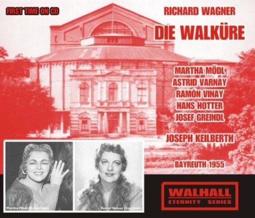 Cover for Wagner / Varnay / Bayreuth Festival Orchestra / Ke · Die Walkure (CD) (2015)