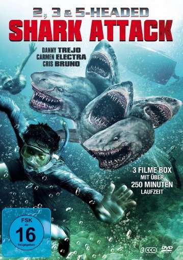 2, 3 & 5 Headed Shark Attack Box (DVD) (2018)